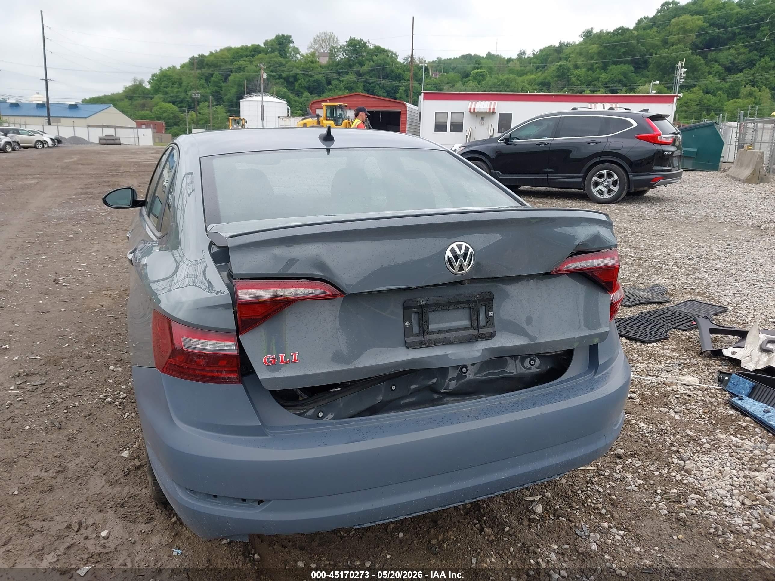 2021 Volkswagen Jetta Gli 2.0t Autobahn/2.0t S Серый vin: 3VW6T7BUXMM018029