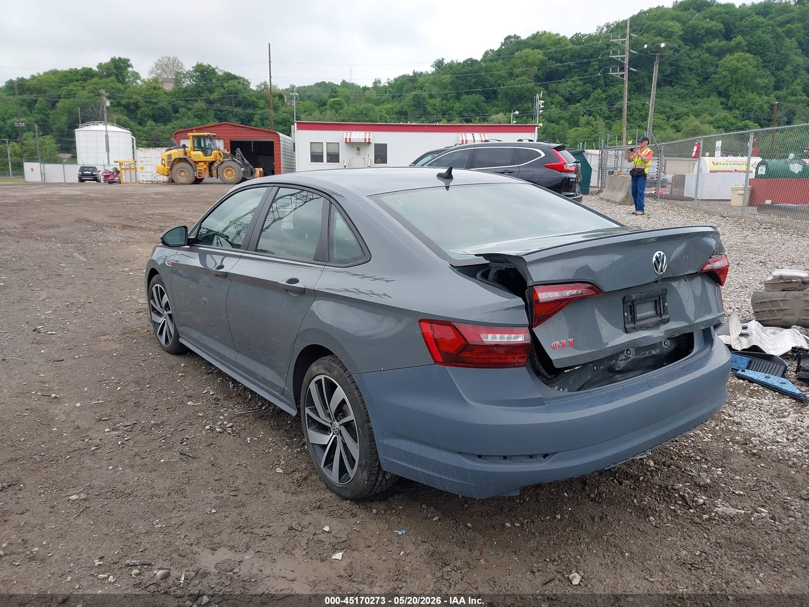 2021 Volkswagen Jetta Gli 2.0t Autobahn/2.0t S Серый vin: 3VW6T7BUXMM018029