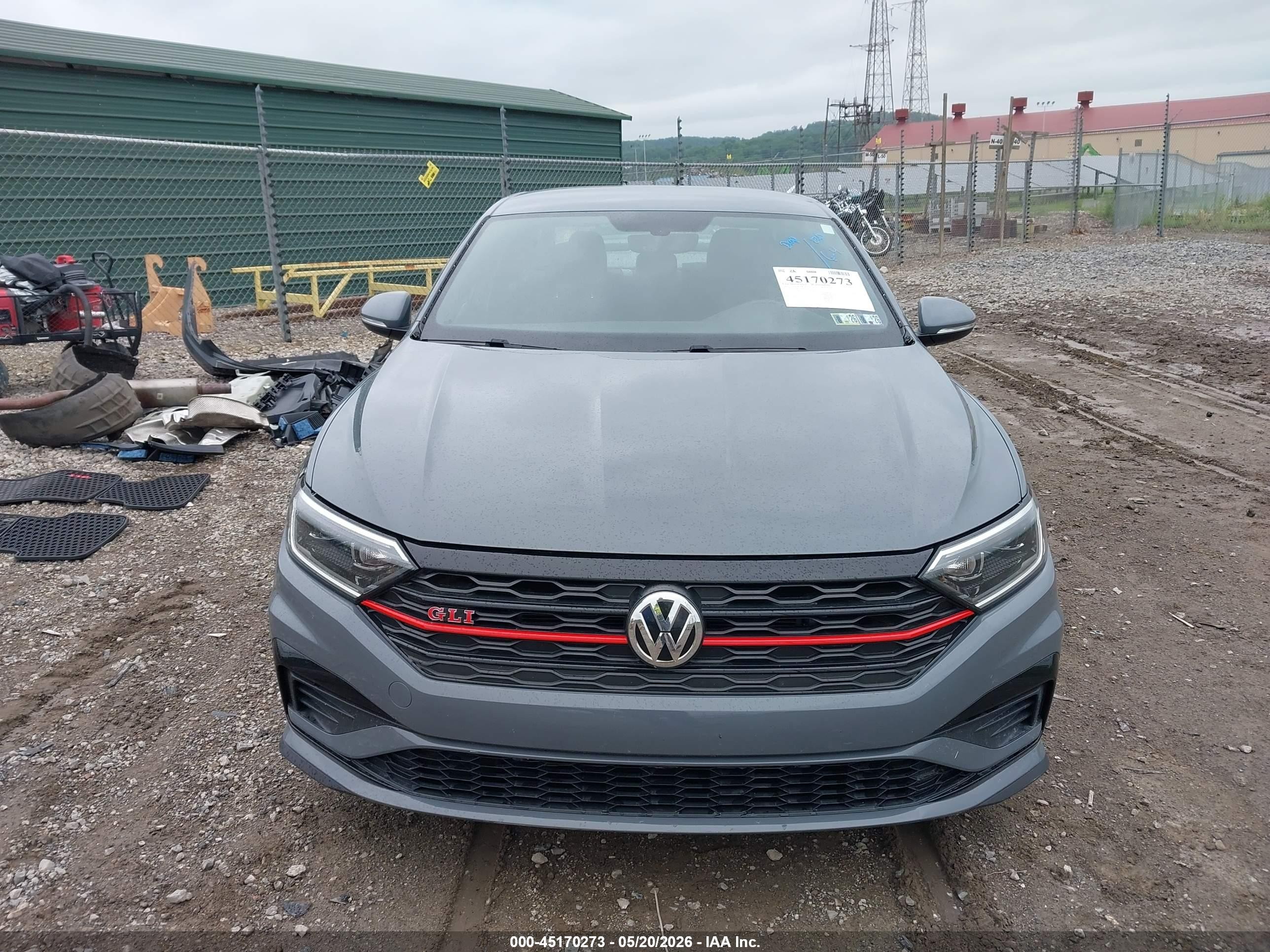2021 Volkswagen Jetta Gli 2.0t Autobahn/2.0t S Серый vin: 3VW6T7BUXMM018029