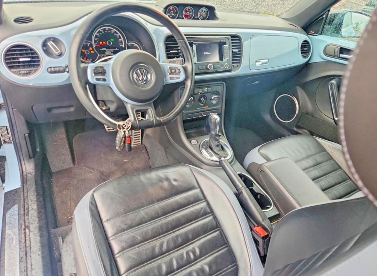 2013 Volkswagen Beetle Turbo Blue vin: 3VW7A7AT3DM800868