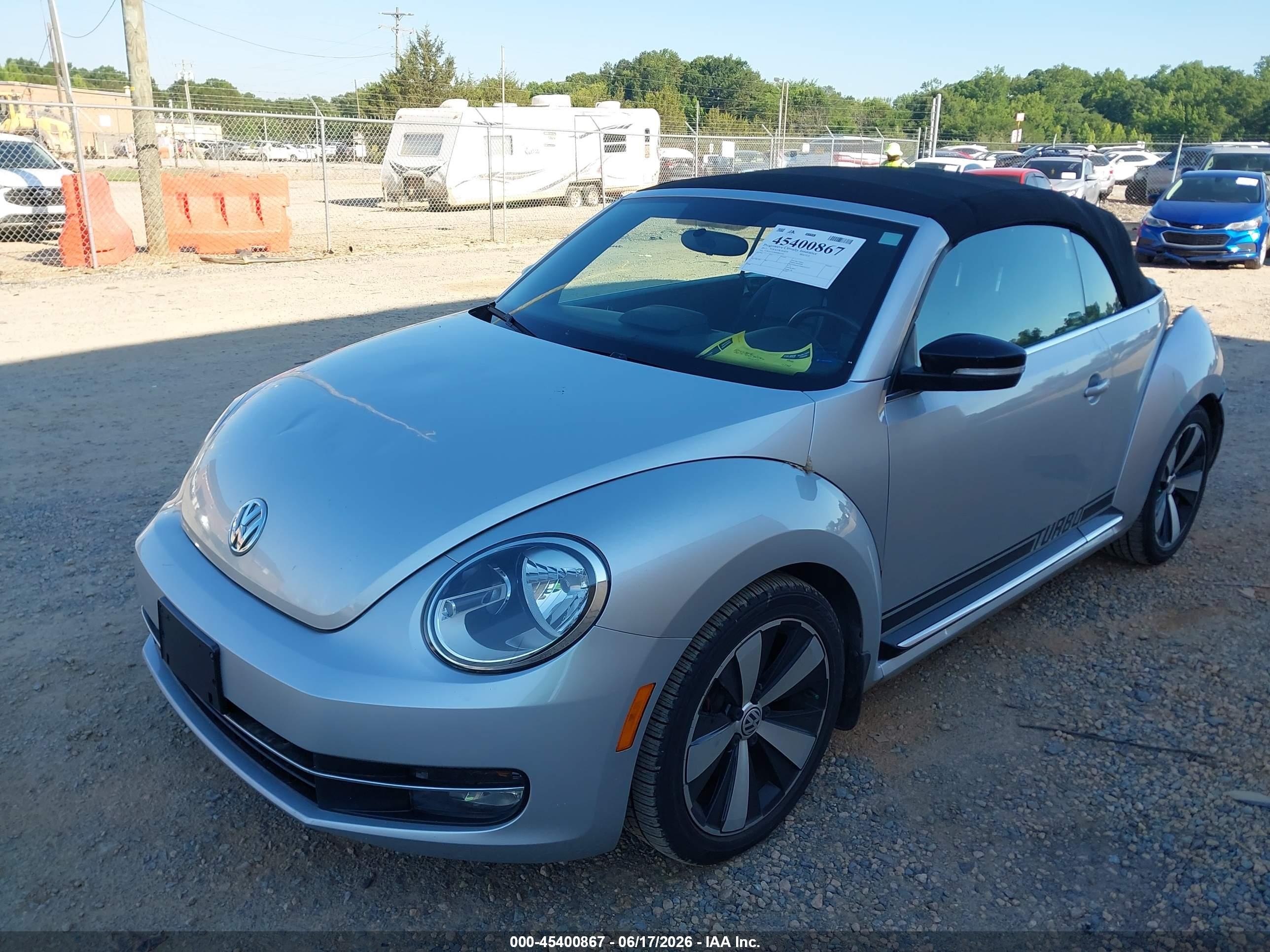 2013 Volkswagen Beetle 2.0t Silver vin: 3VW7A7AT8DM803314