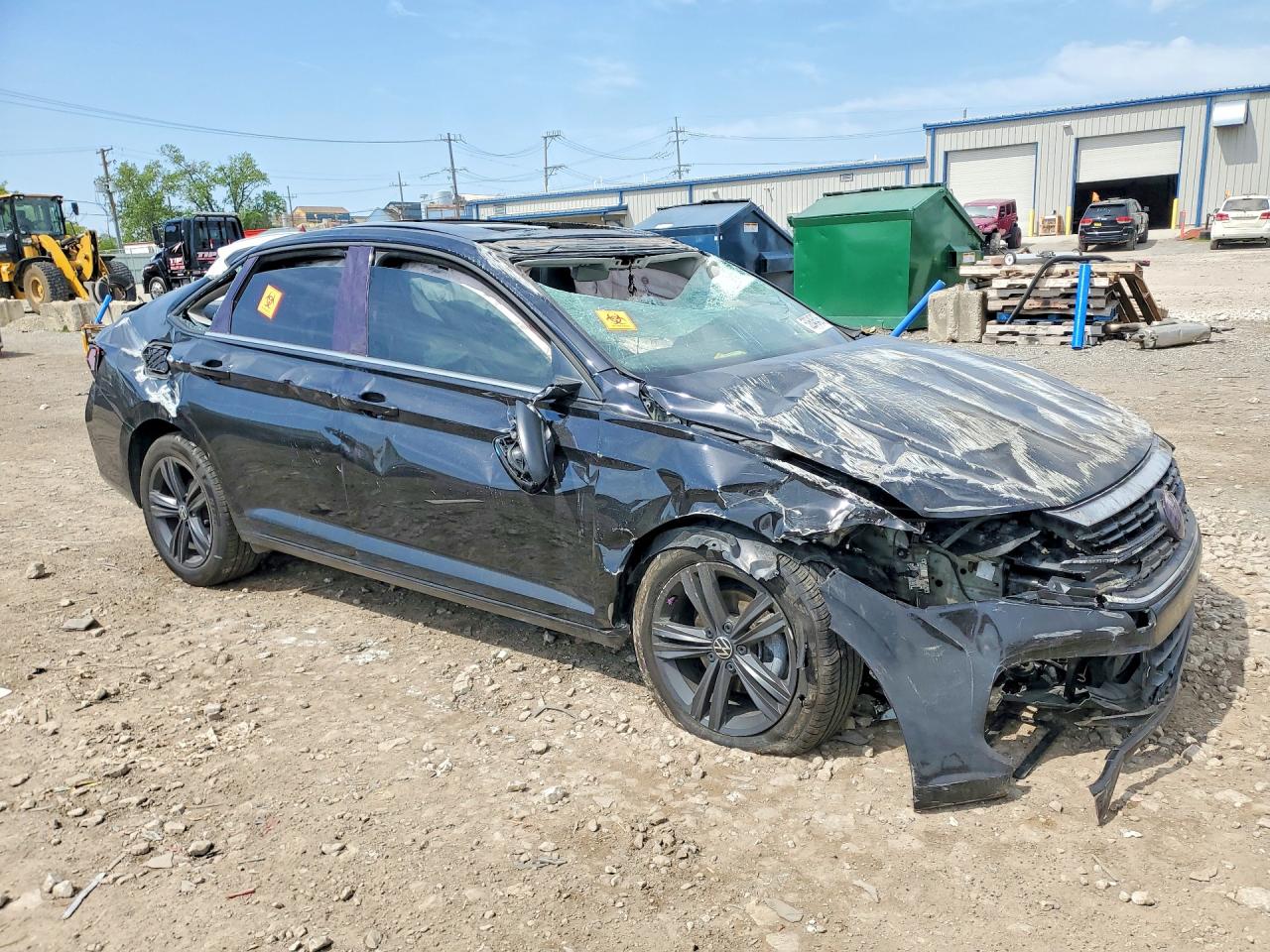 2024 Volkswagen Jetta Se Черный vin: 3VW7M7BU0RM096313