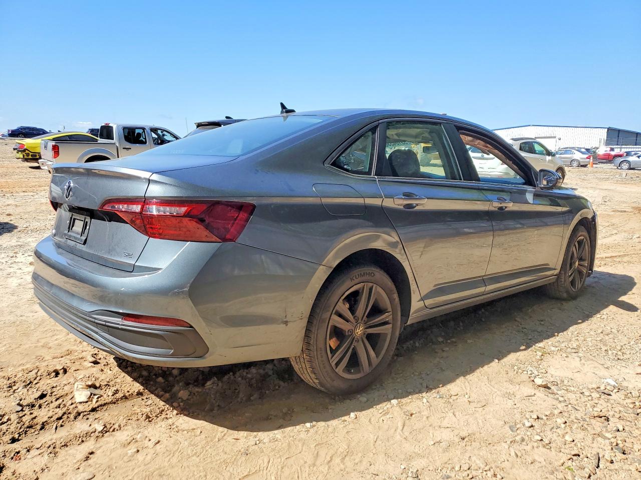 2022 Volkswagen Jetta Se Gray vin: 3VW7M7BU4NM003366