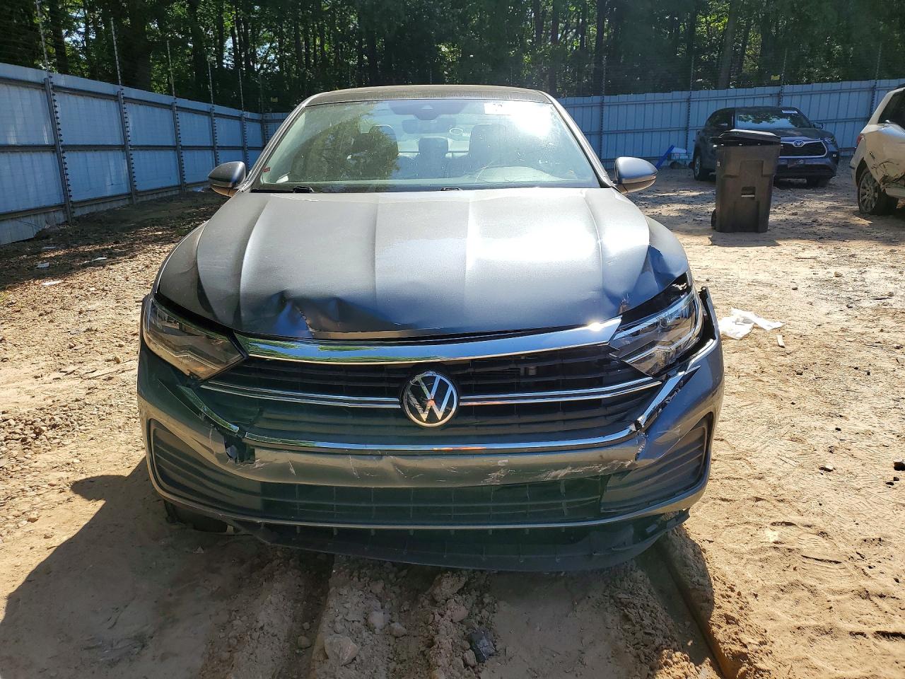 2022 Volkswagen Jetta Se Gray vin: 3VW7M7BU4NM003366