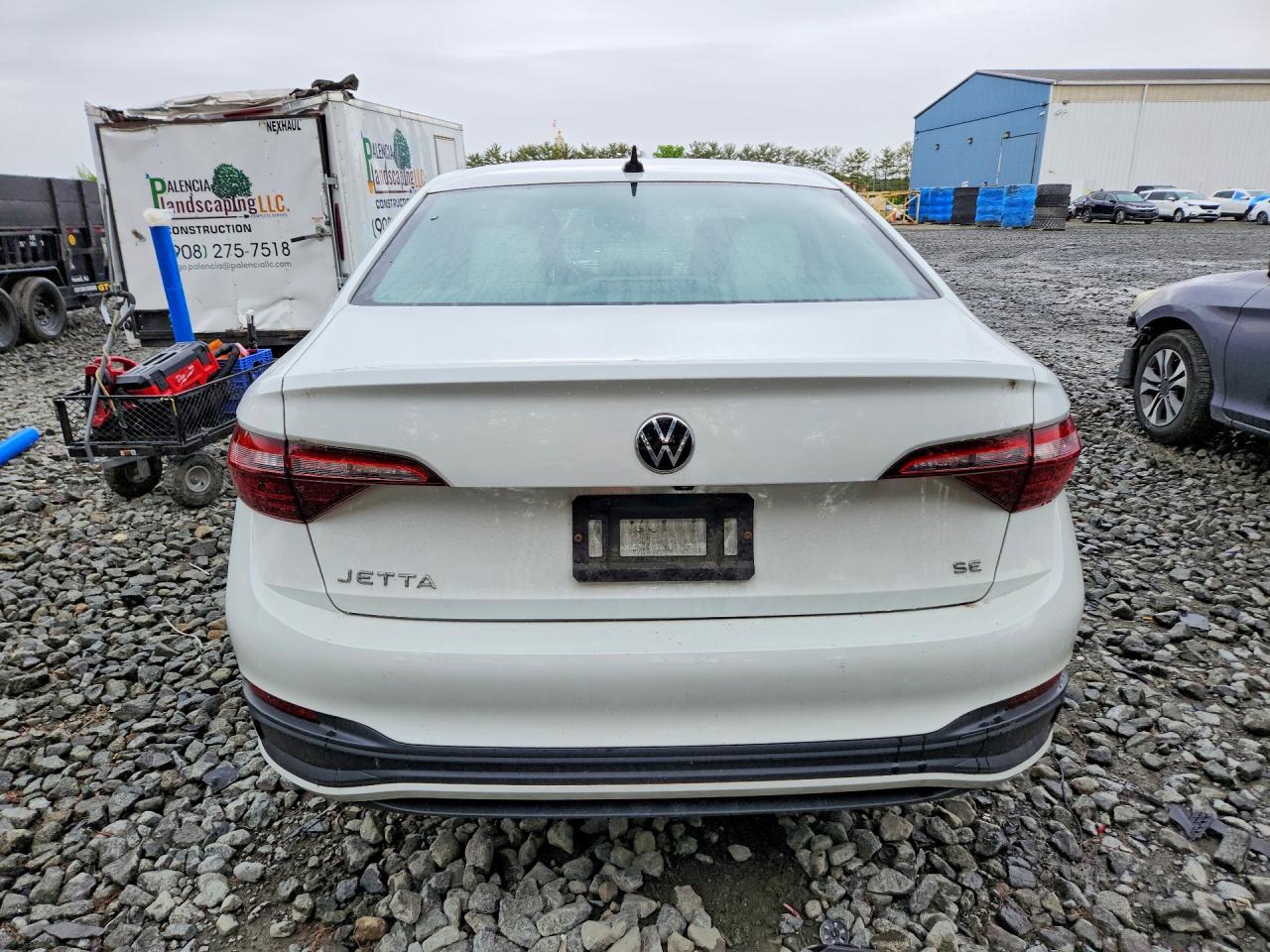 2022 Volkswagen Jetta Se White vin: 3VW7M7BU7NM021571