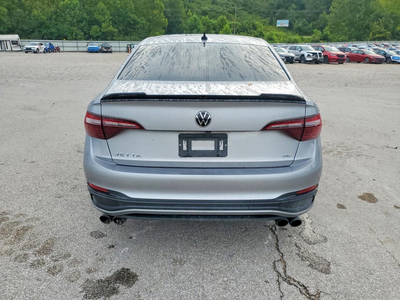 2023 Volkswagen Jetta Se Silver vin: 3VW7M7BU7PM021458