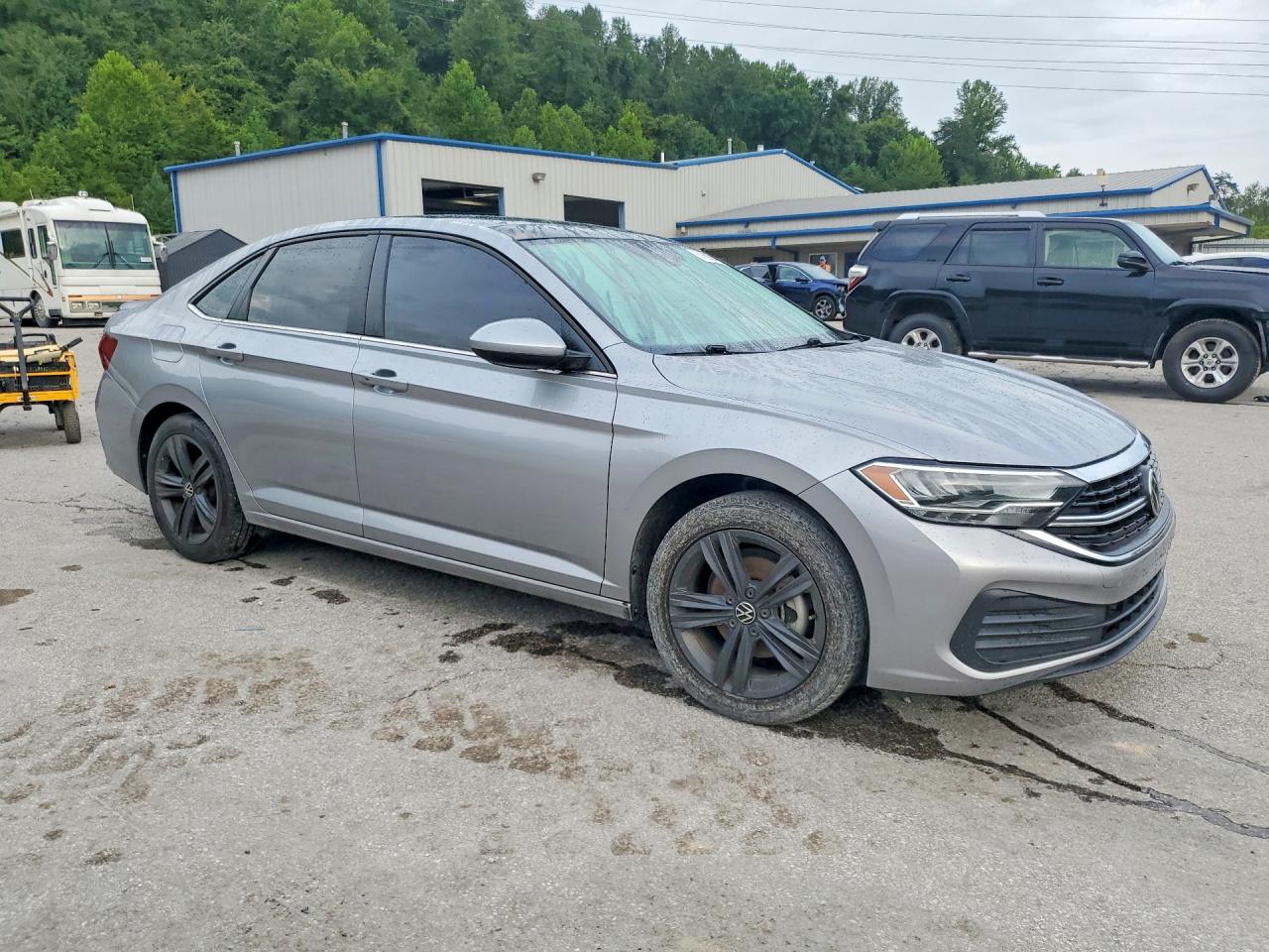 2023 Volkswagen Jetta Se Silver vin: 3VW7M7BU7PM021458