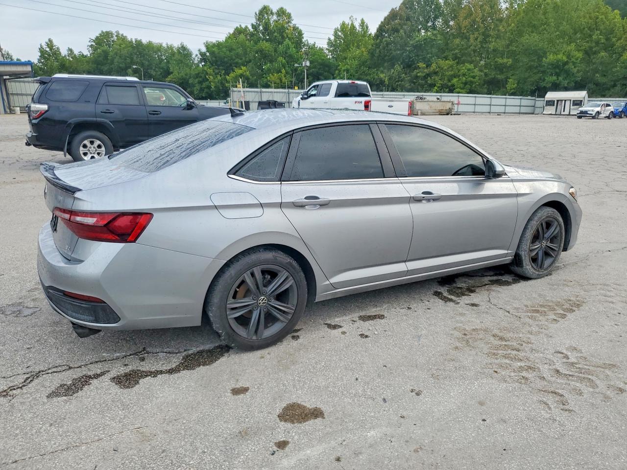 2023 Volkswagen Jetta Se Silver vin: 3VW7M7BU7PM021458