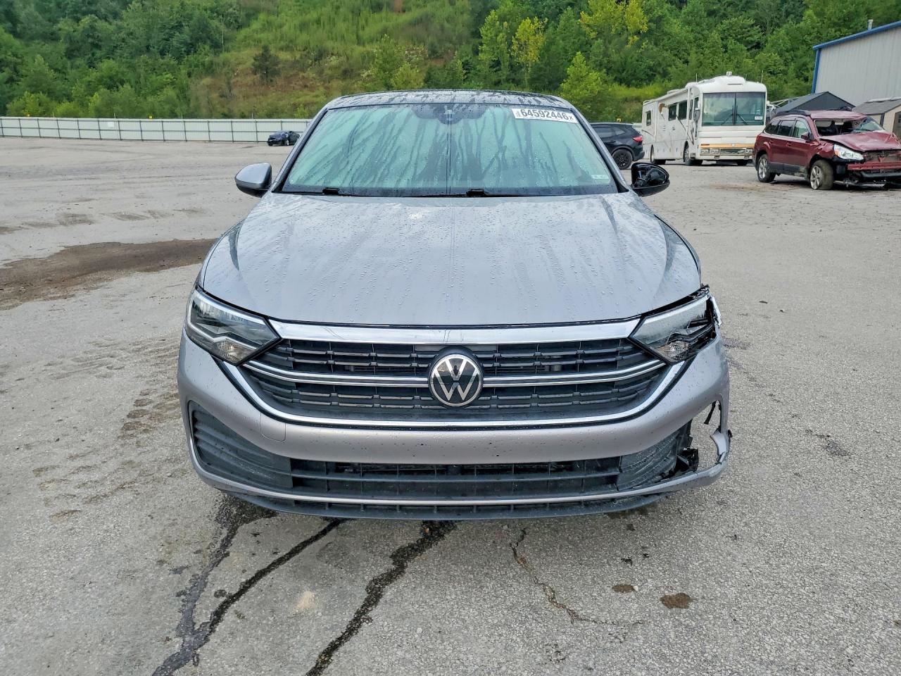 2023 Volkswagen Jetta Se Silver vin: 3VW7M7BU7PM021458