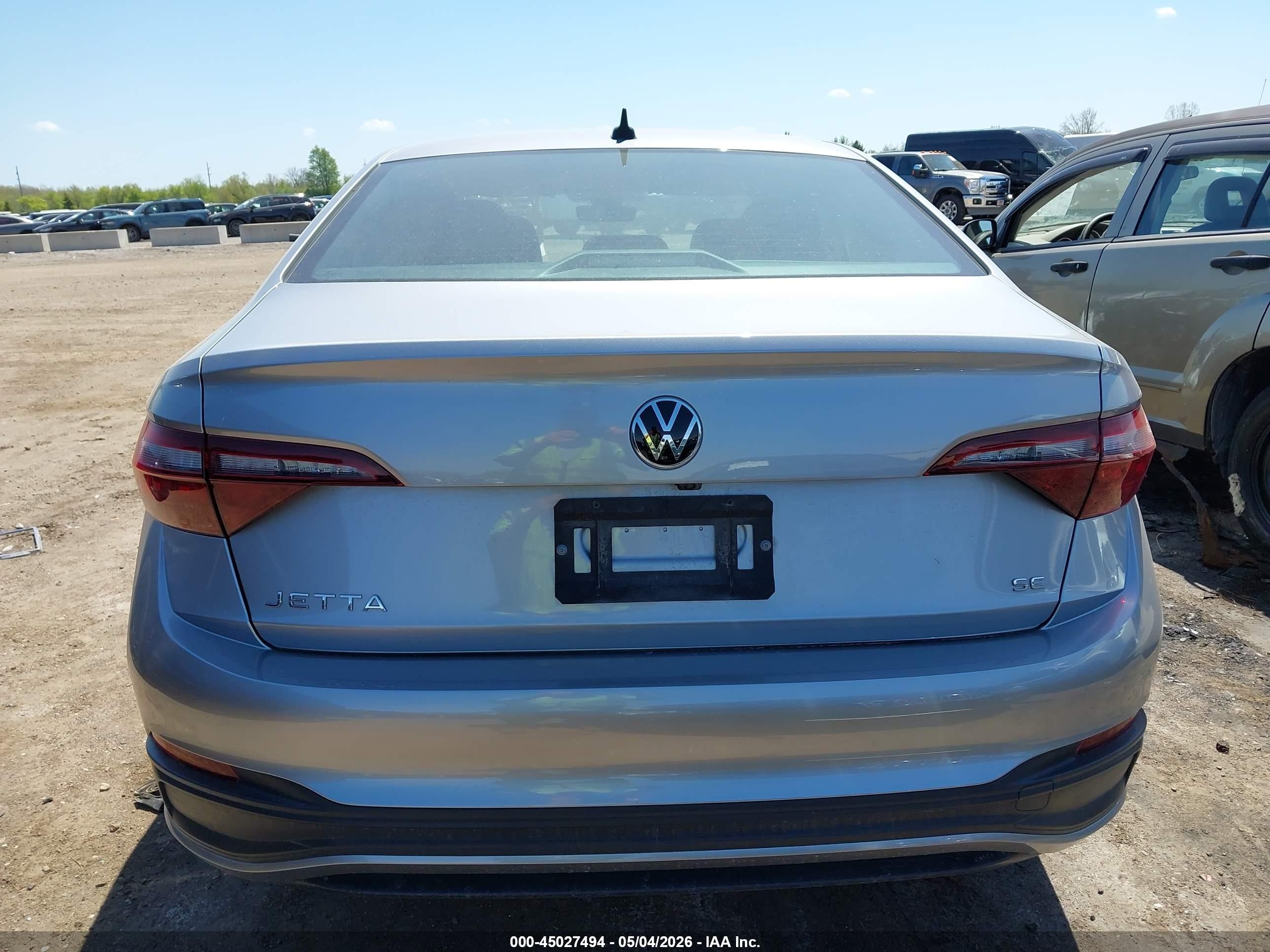 2024 Volkswagen Jetta 1.5t Se Silver vin: 3VW7M7BU7RM024878