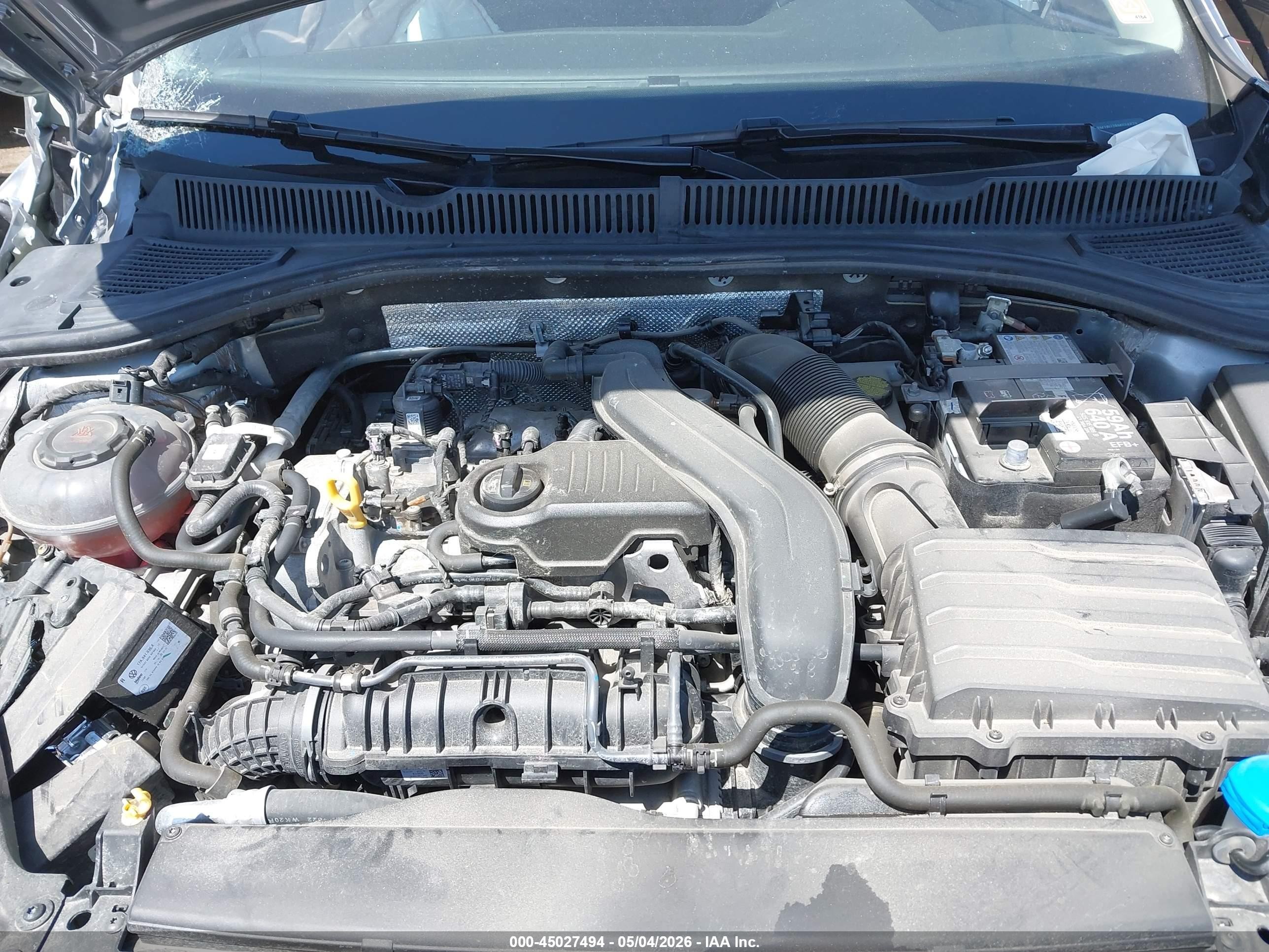 2024 Volkswagen Jetta 1.5t Se Silver vin: 3VW7M7BU7RM024878