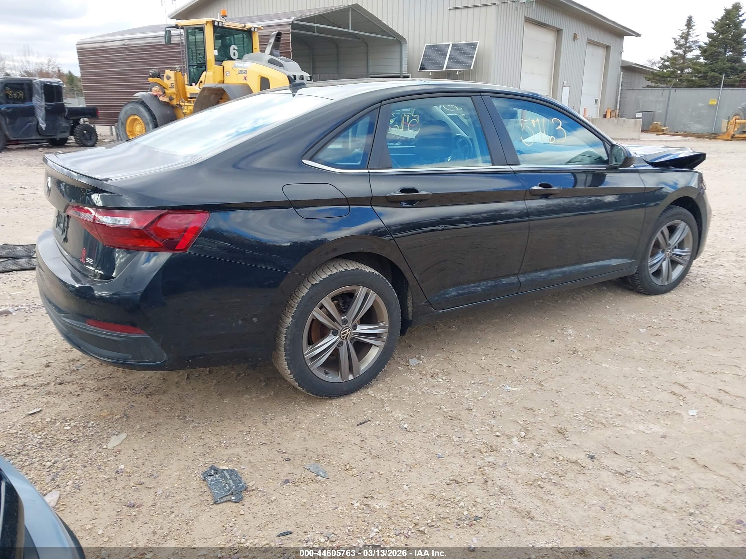 2023 Volkswagen Jetta 1.5t Se Синий vin: 3VW7M7BU9PM053943