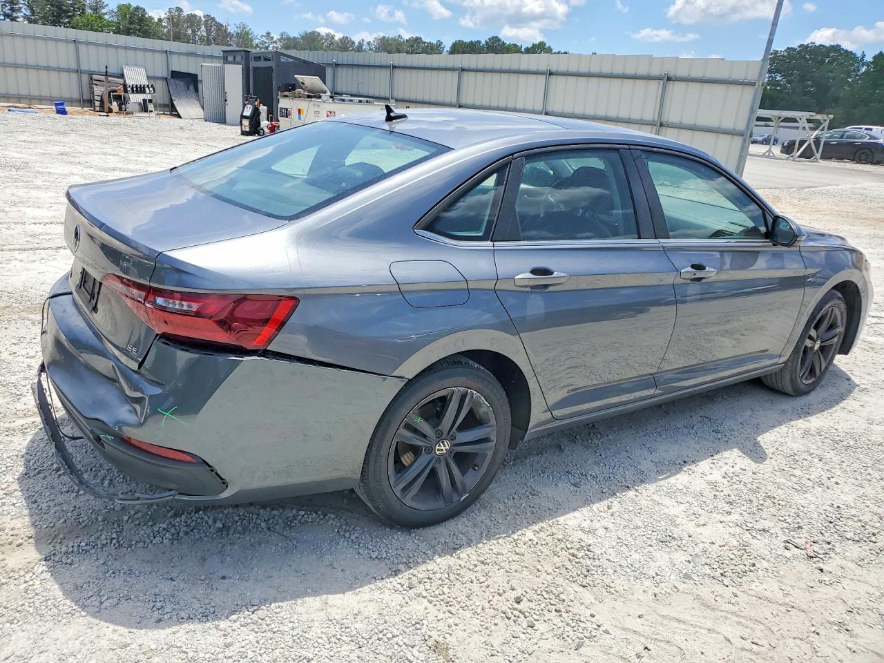 2022 Volkswagen Jetta Se Серый vin: 3VW7M7BUXNM015697
