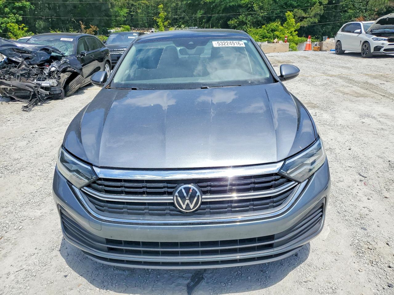 2022 Volkswagen Jetta Se Серый vin: 3VW7M7BUXNM015697