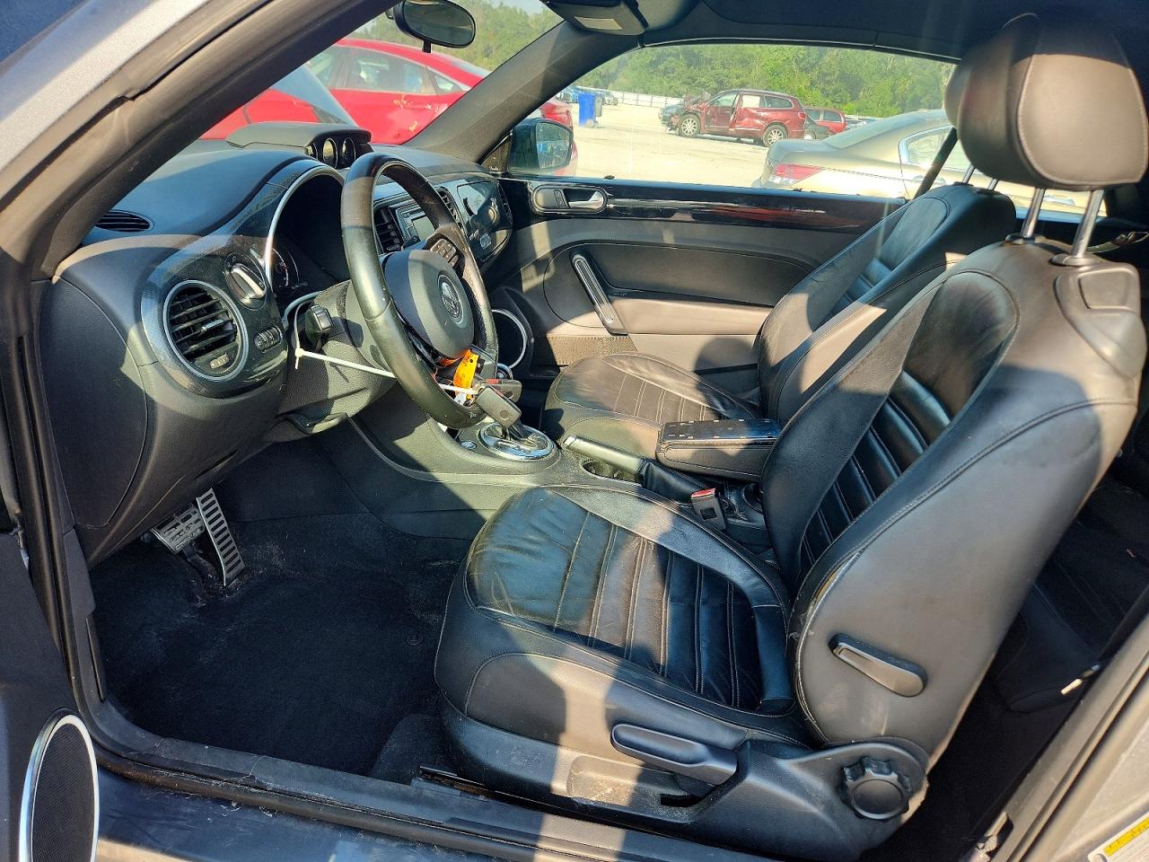 2013 Volkswagen Beetle Turbo Gray vin: 3VW7T7AT4DM822744