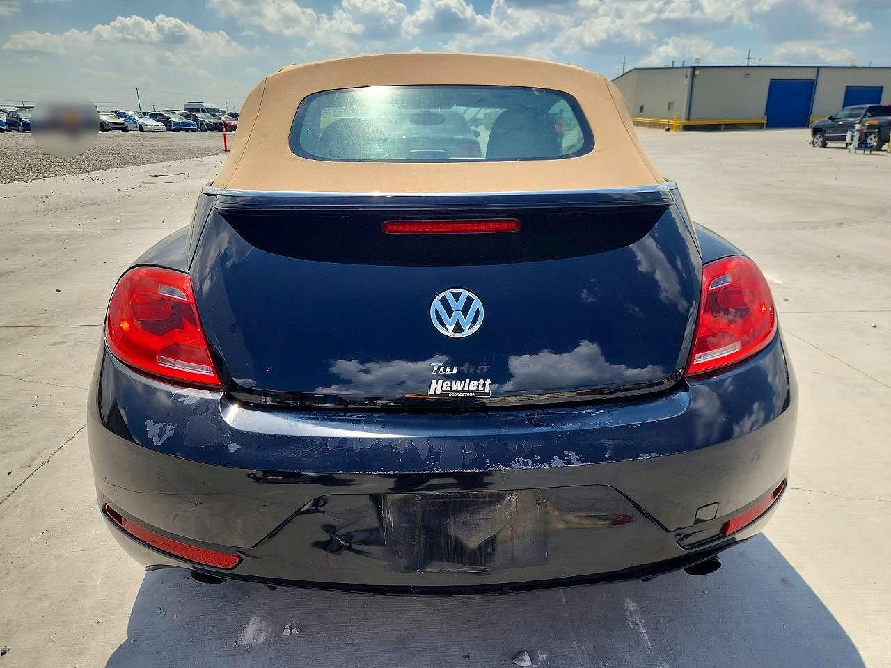 2013 Volkswagen Beetle Turbo Black vin: 3VW7T7AT5DM822221