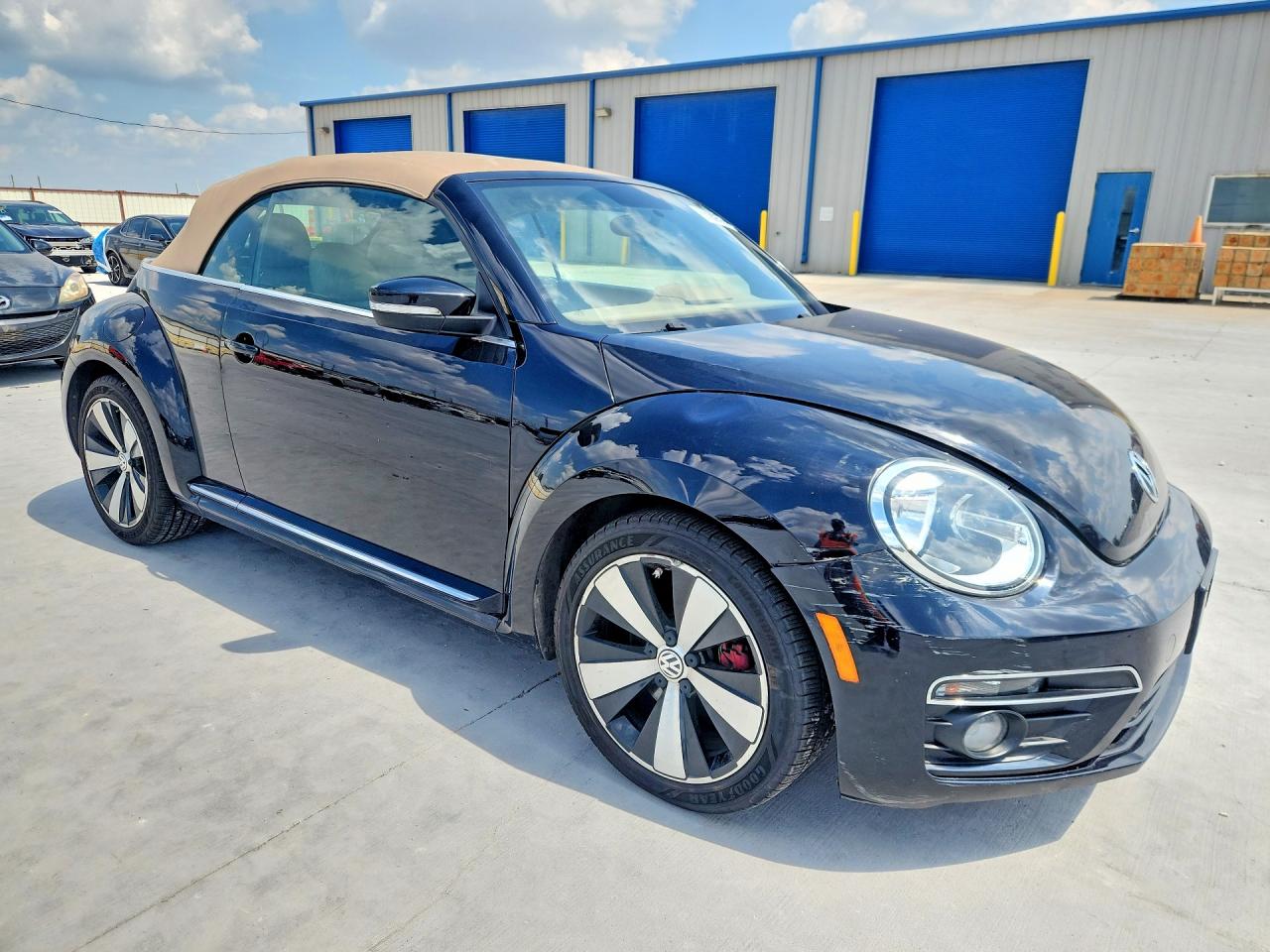 2013 Volkswagen Beetle Turbo Black vin: 3VW7T7AT5DM822221