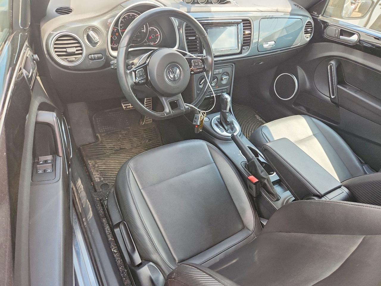2015 Volkswagen Beetle R-line Gray vin: 3VW7T7AT6FM803745