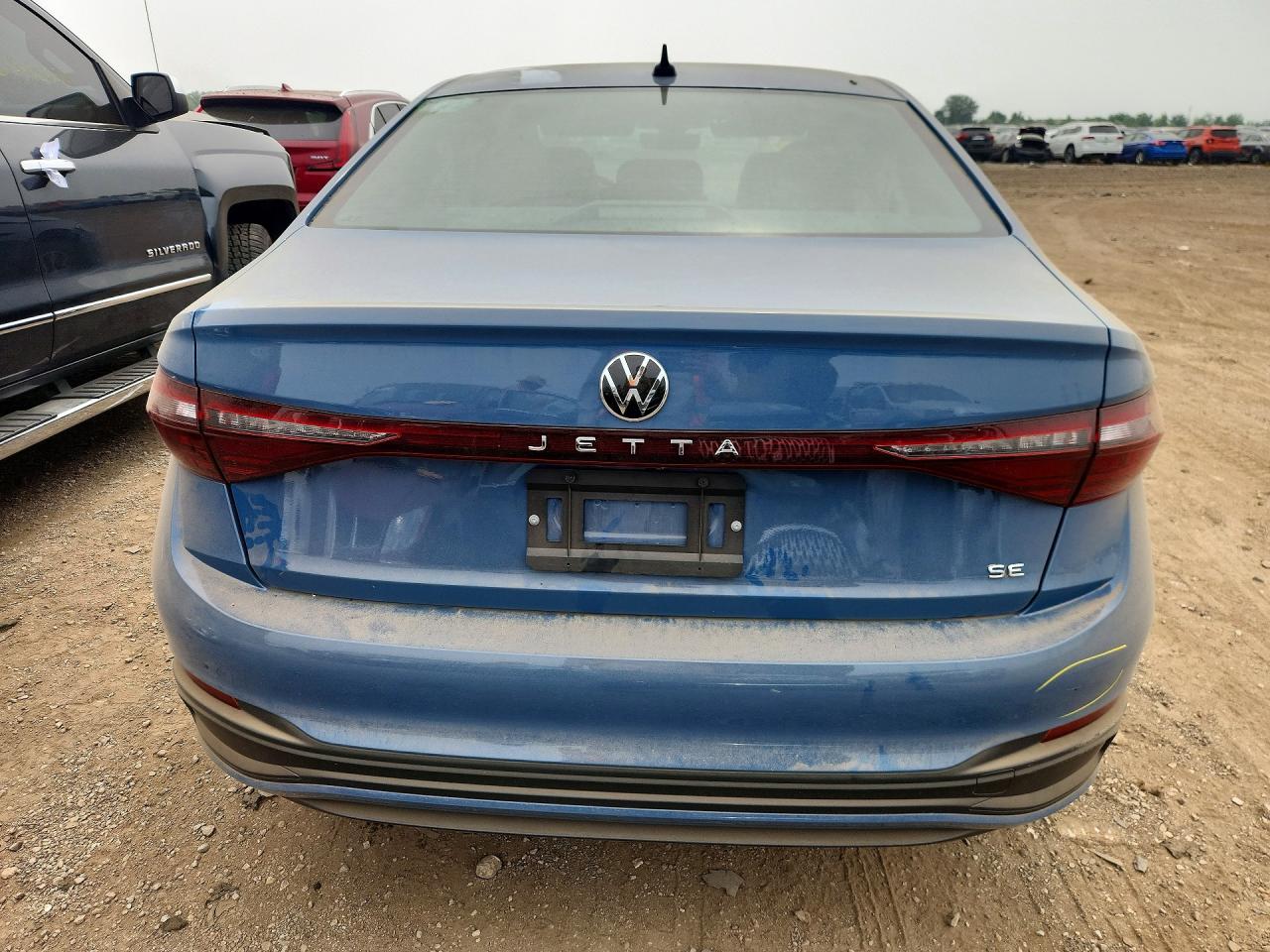 2026 Volkswagen Jetta Se Blue vin: 3VW7W7BU8TM040458