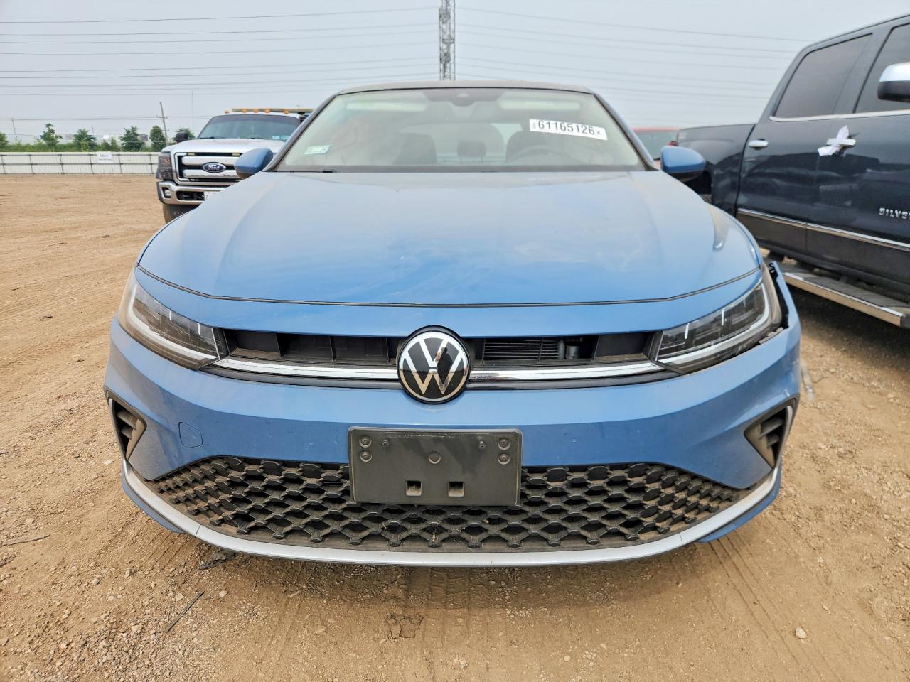 2026 Volkswagen Jetta Se Blue vin: 3VW7W7BU8TM040458