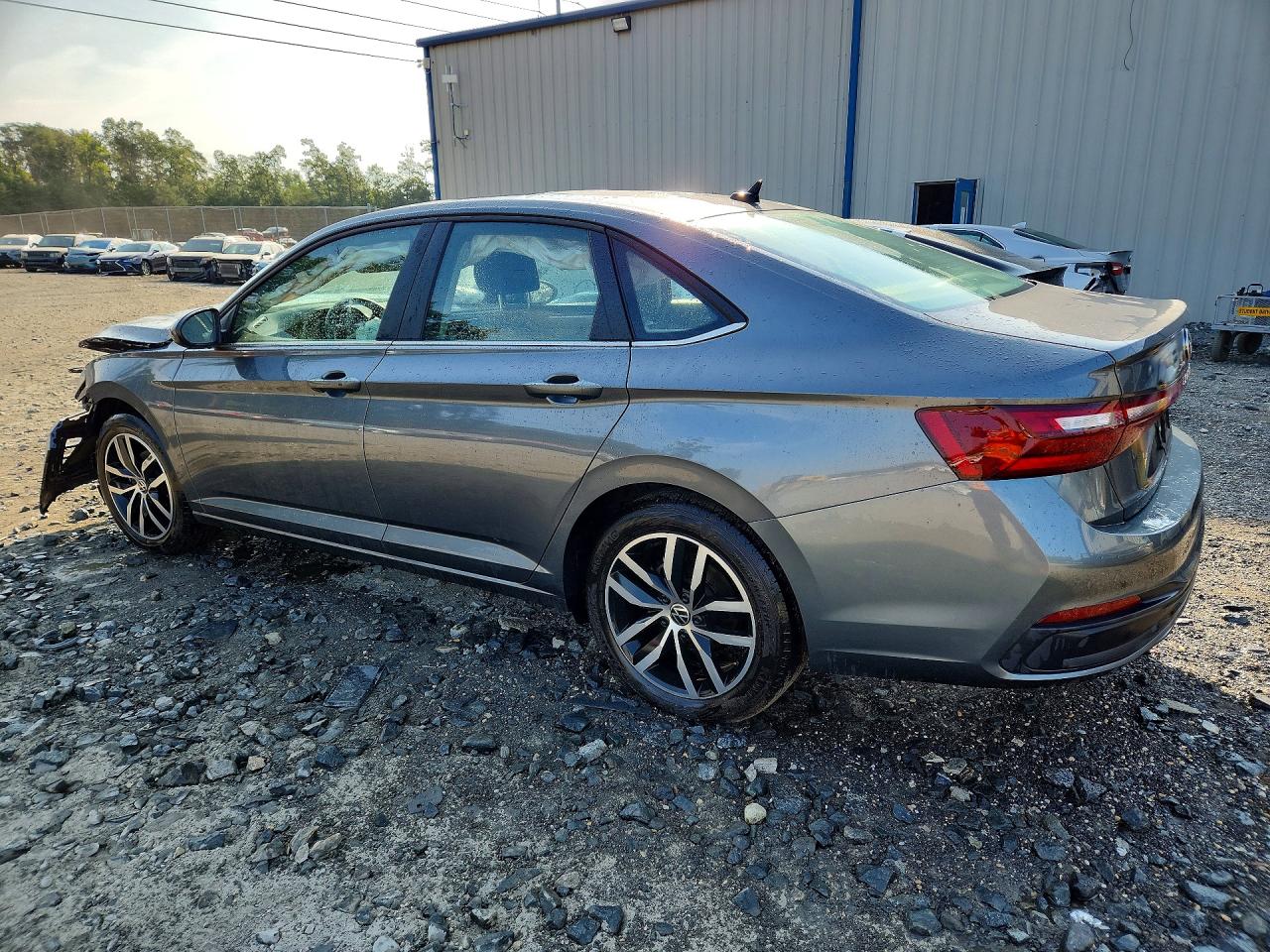 2025 Volkswagen Jetta Se Gray vin: 3VW7X7BU4SM086817