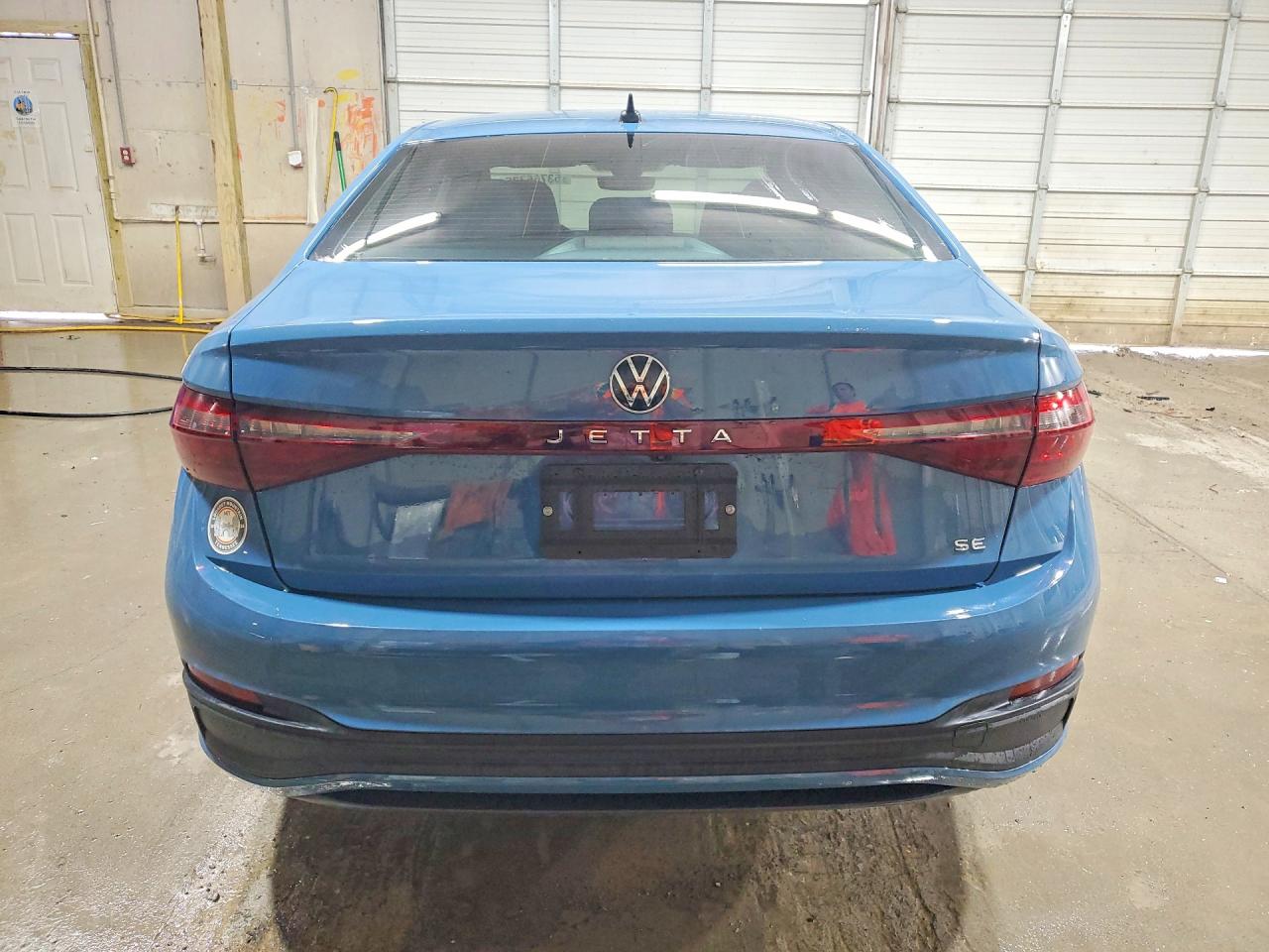 2025 Volkswagen Jetta Se Blue vin: 3VW7X7BU5SM066396