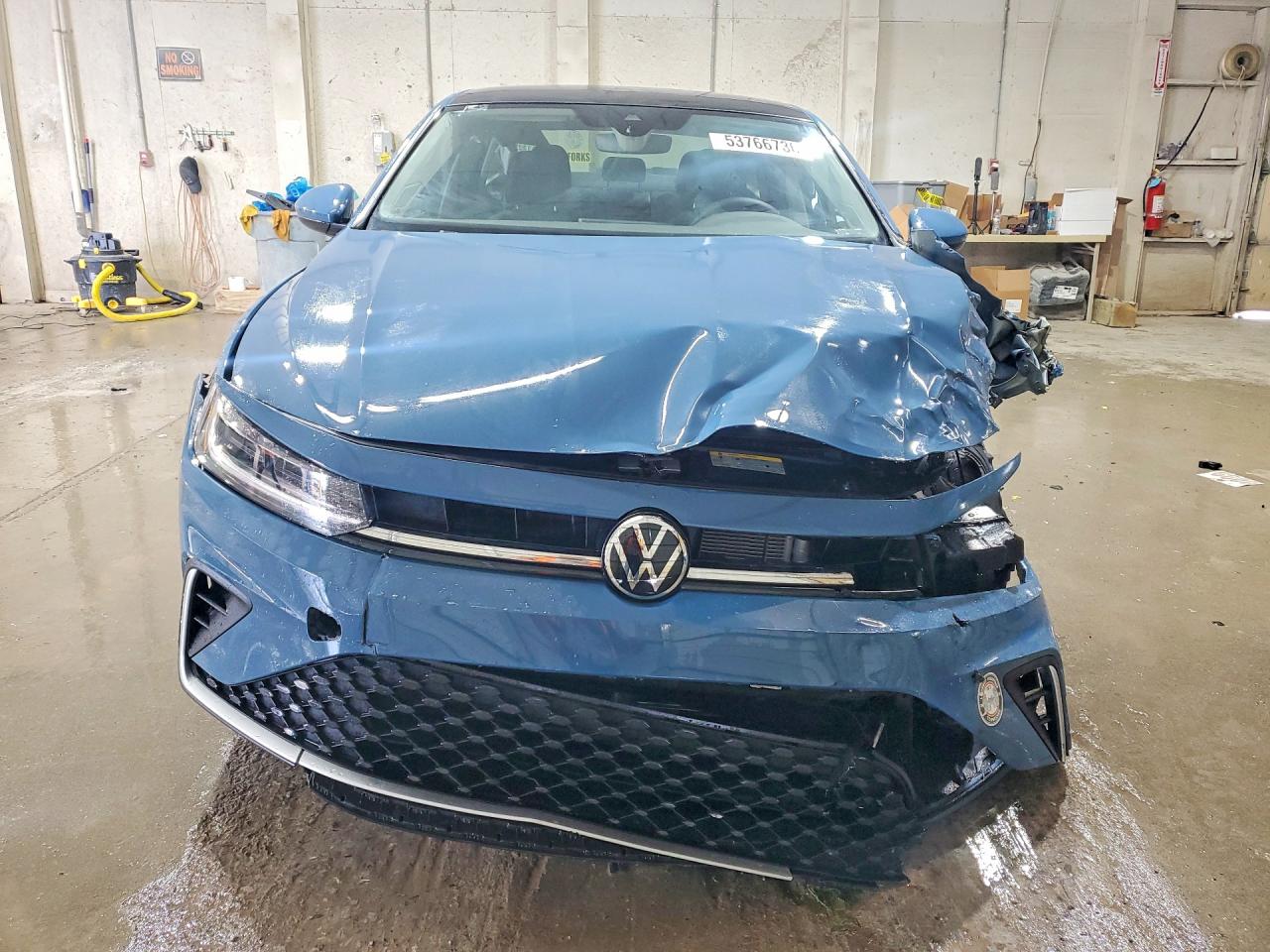 2025 Volkswagen Jetta Se Blue vin: 3VW7X7BU5SM066396