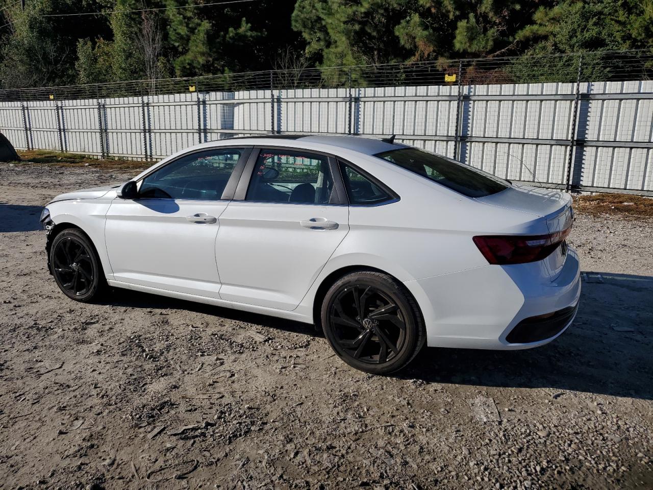 2025 Volkswagen Jetta Se Белый vin: 3VW7X7BU9SM013653