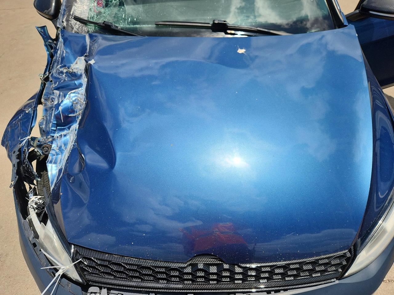 2015 Volkswagen Golf Blue vin: 3VW817AU9FM098782