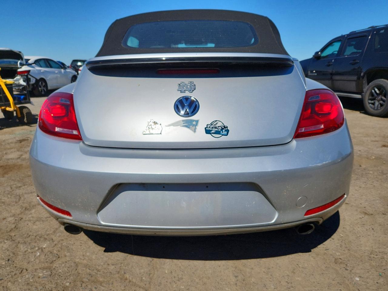 2013 Volkswagen Beetle Turbo Silver vin: 3VW8A7AT1DM812697
