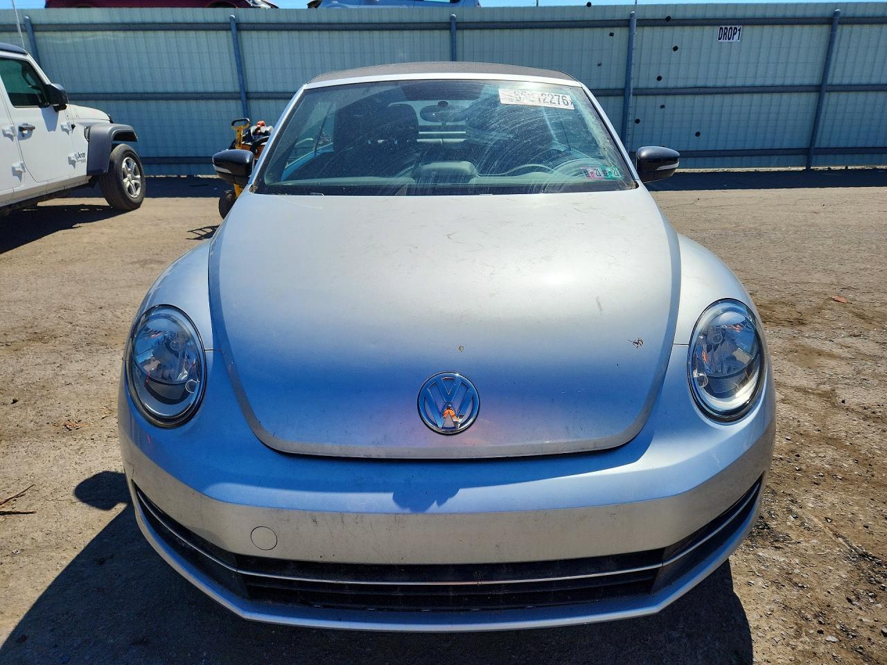 2013 Volkswagen Beetle Turbo Silver vin: 3VW8A7AT1DM812697