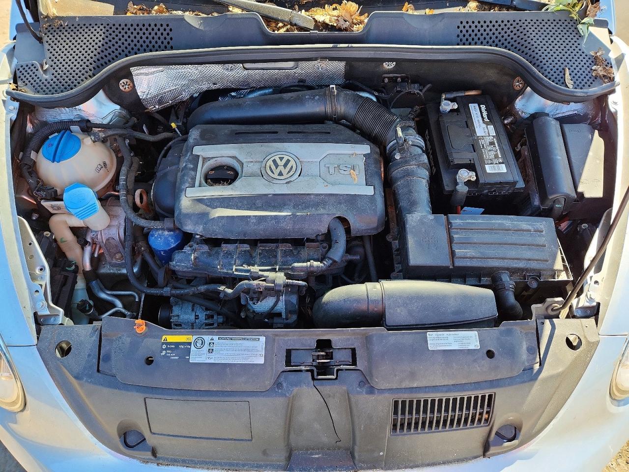 2013 Volkswagen Beetle Turbo Silver vin: 3VW8A7AT1DM812697