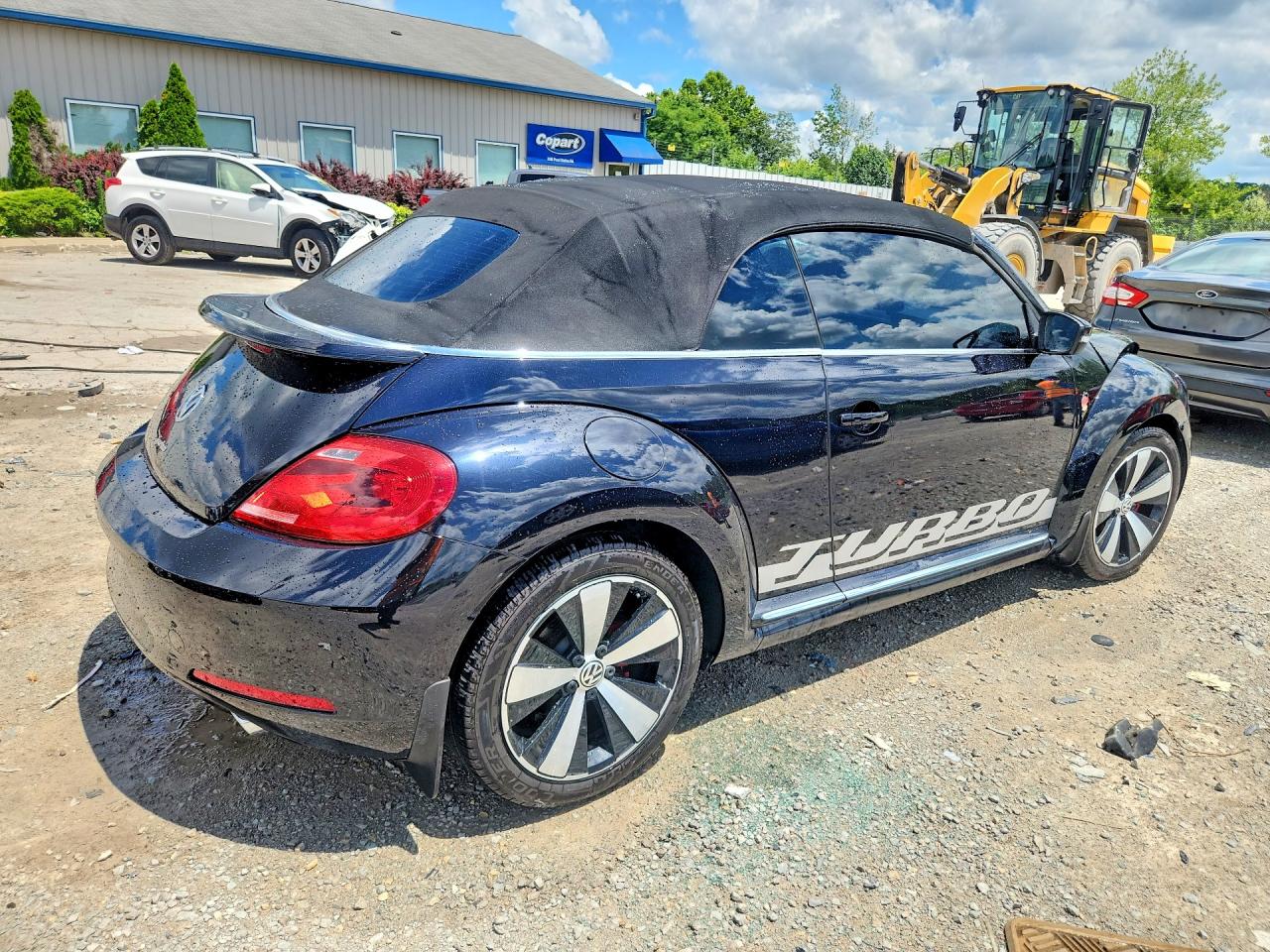 2013 Volkswagen Beetle Turbo Black vin: 3VW8A7AT8DM804886