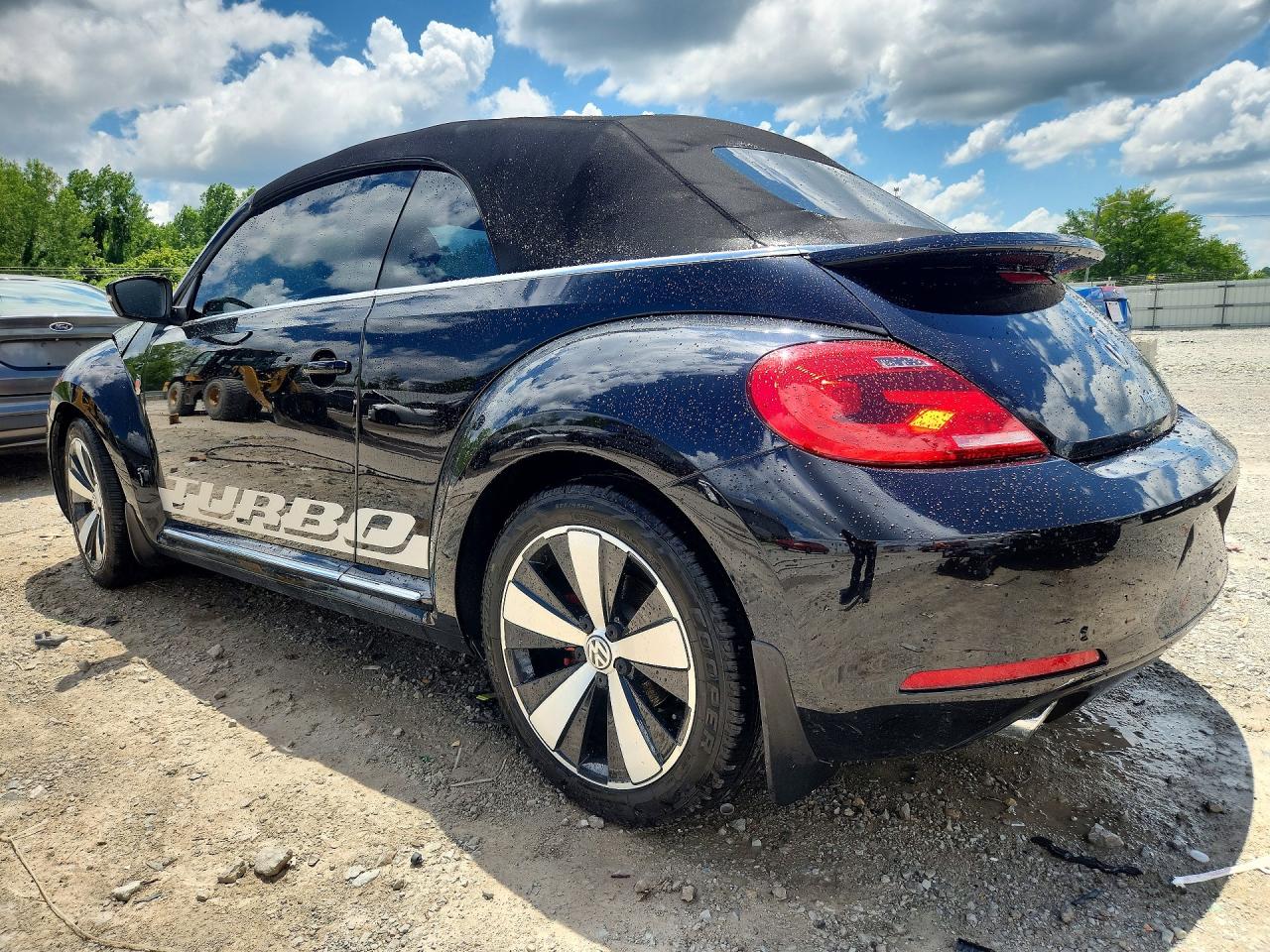 2013 Volkswagen Beetle Turbo Black vin: 3VW8A7AT8DM804886