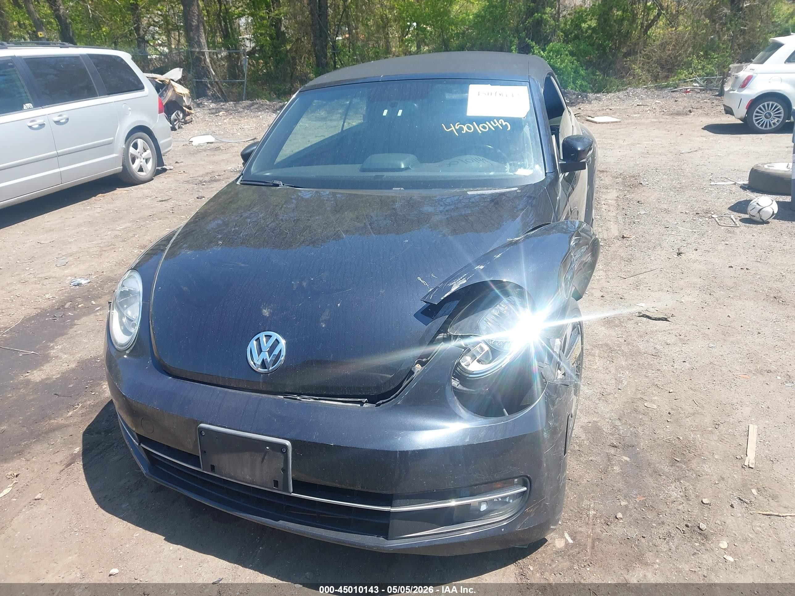 2013 Volkswagen Beetle Turbo Черный vin: 3VW8A7ATXDM811337