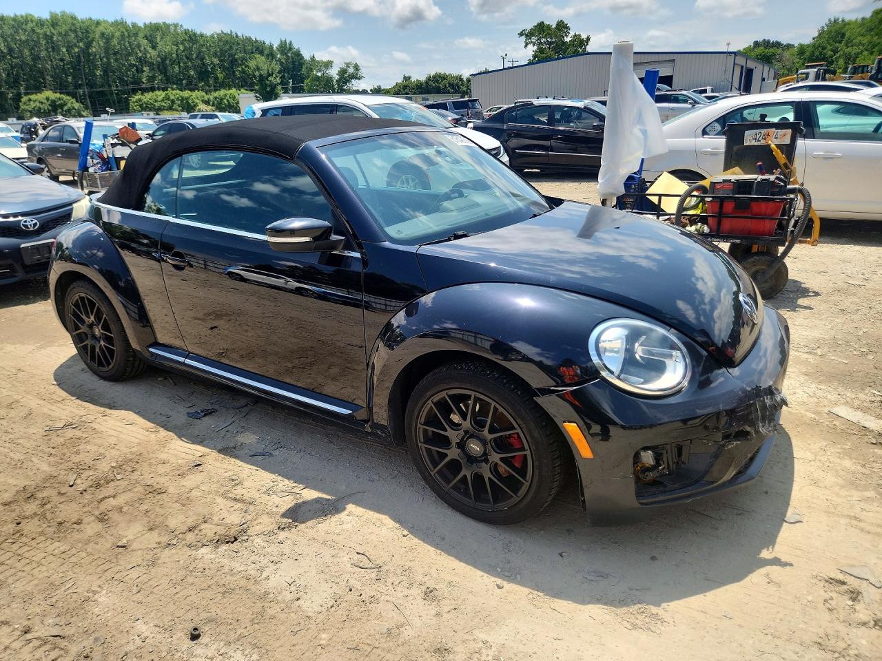2013 Volkswagen Beetle Turbo Black vin: 3VW8T7AT6DM819607