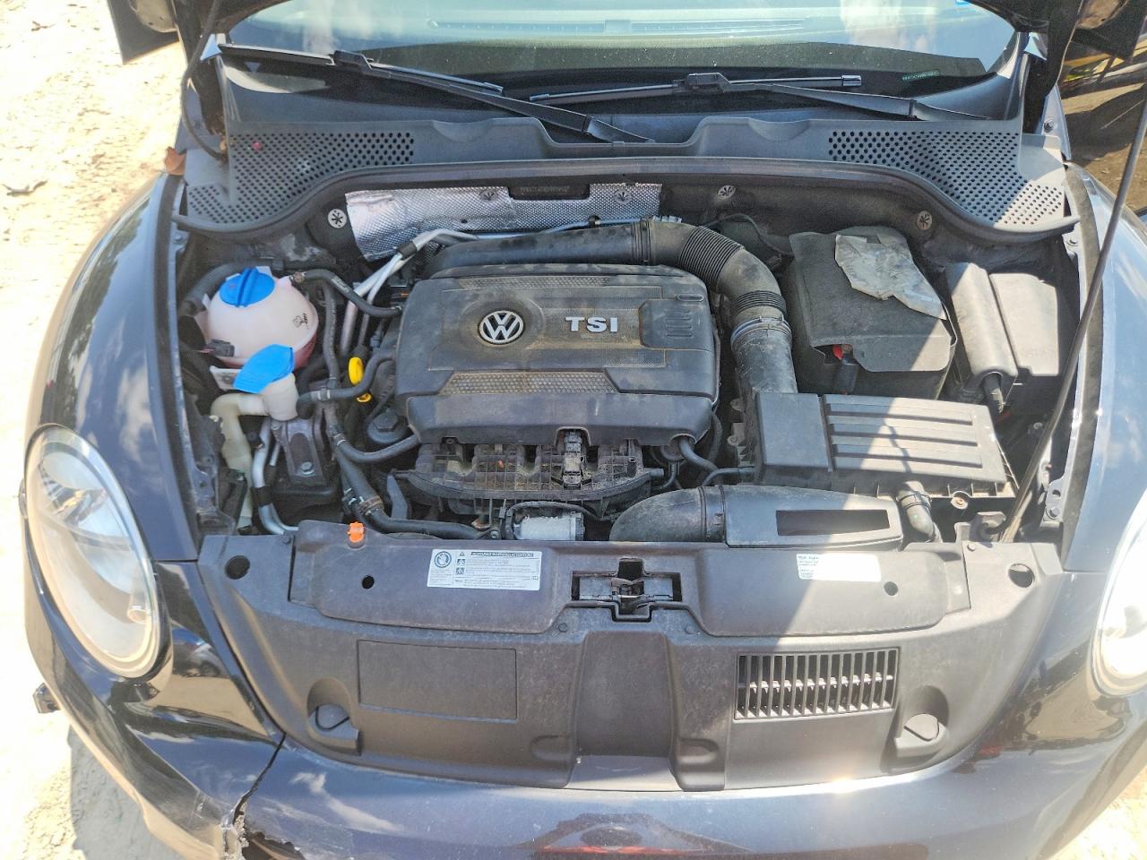 2013 Volkswagen Beetle Turbo Black vin: 3VW8T7AT6DM819607