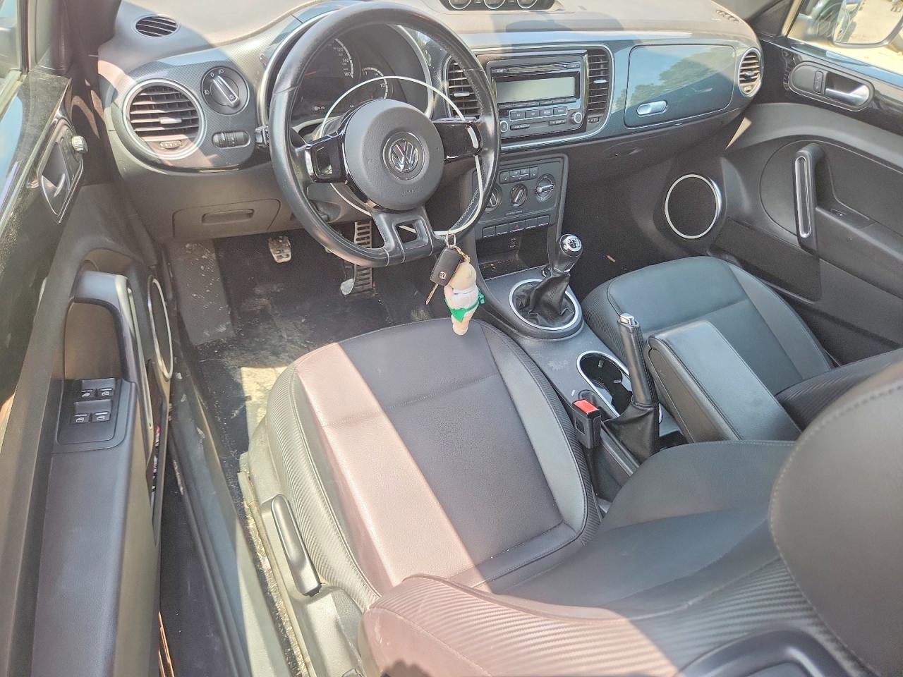 2013 Volkswagen Beetle Turbo Black vin: 3VW8T7AT6DM819607