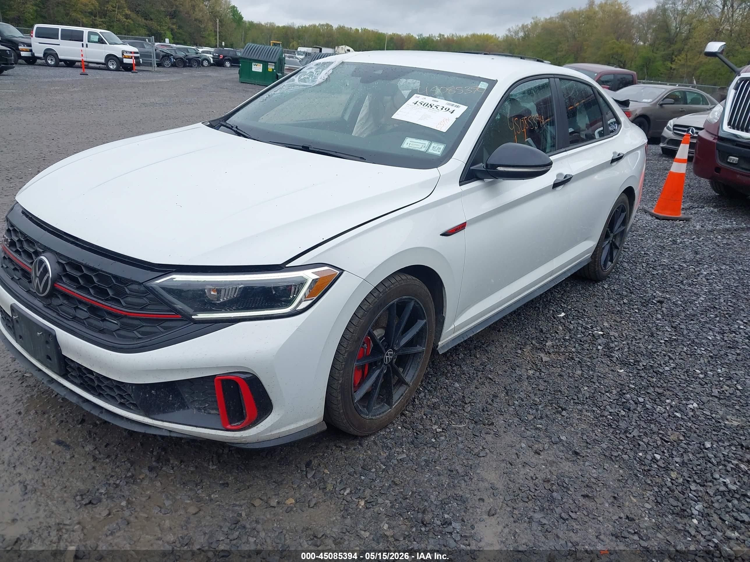 2024 Volkswagen Jetta Gli 40th Anniversary Edition White vin: 3VW9T7BU3RM029314