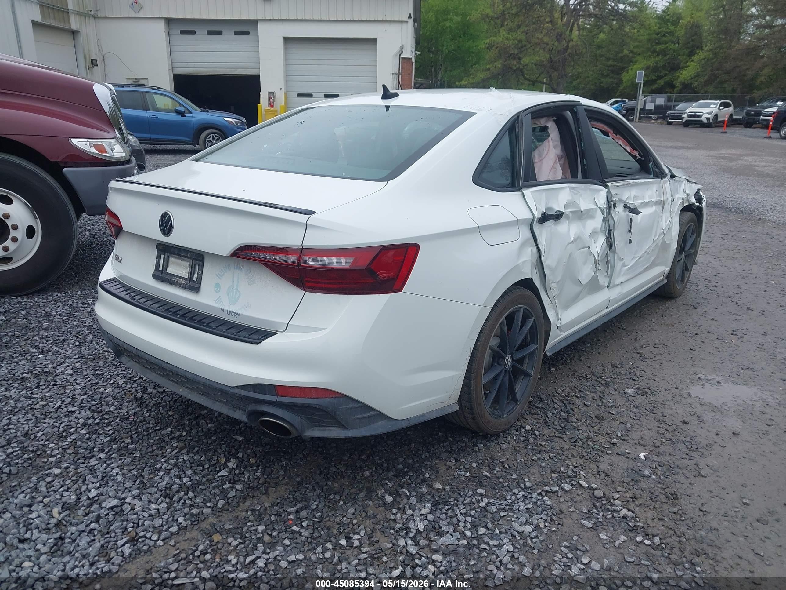 2024 Volkswagen Jetta Gli 40th Anniversary Edition White vin: 3VW9T7BU3RM029314