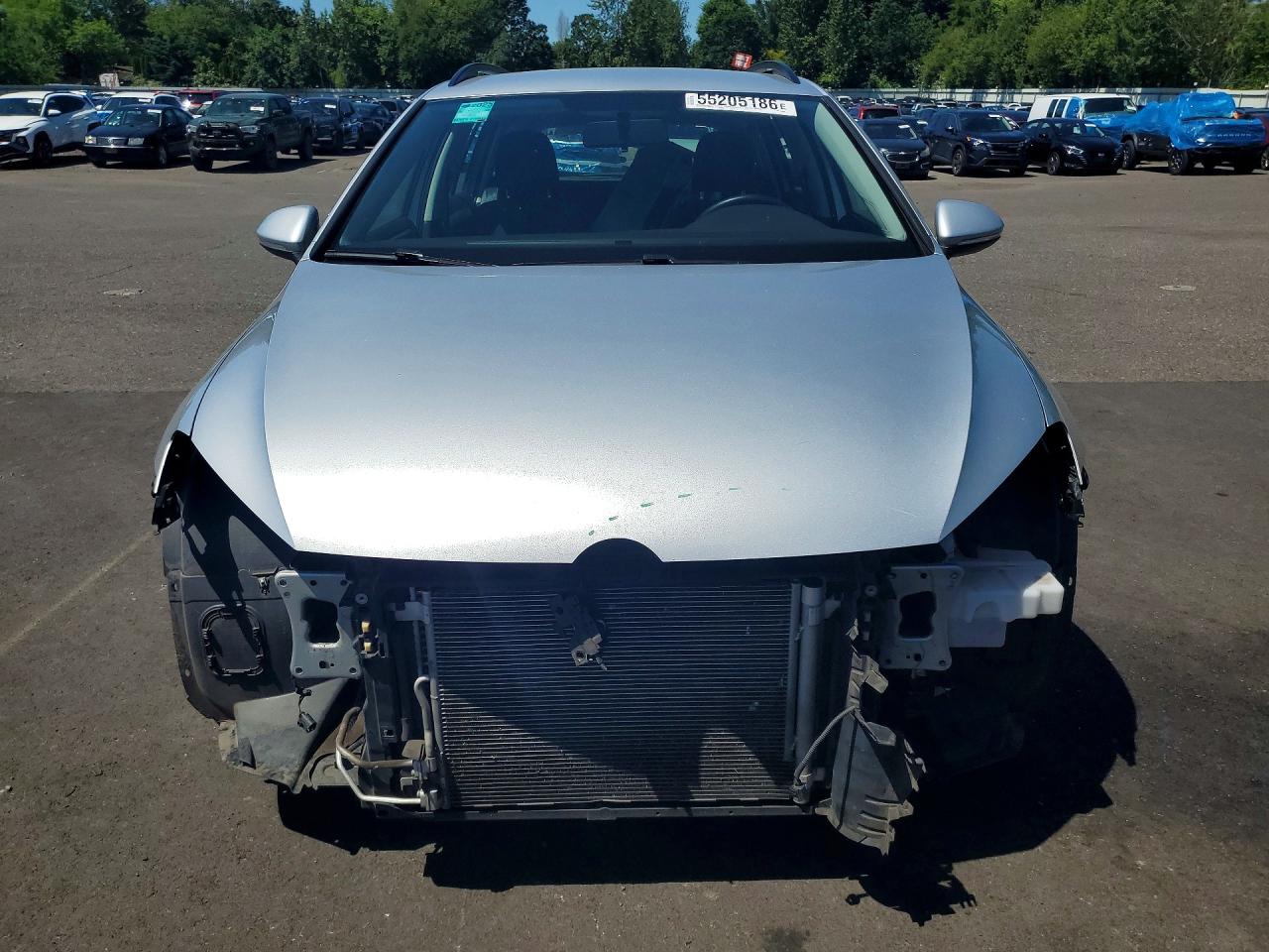 2016 Volkswagen Golf Sportwagen S Silver vin: 3VWA17AU6GM520090