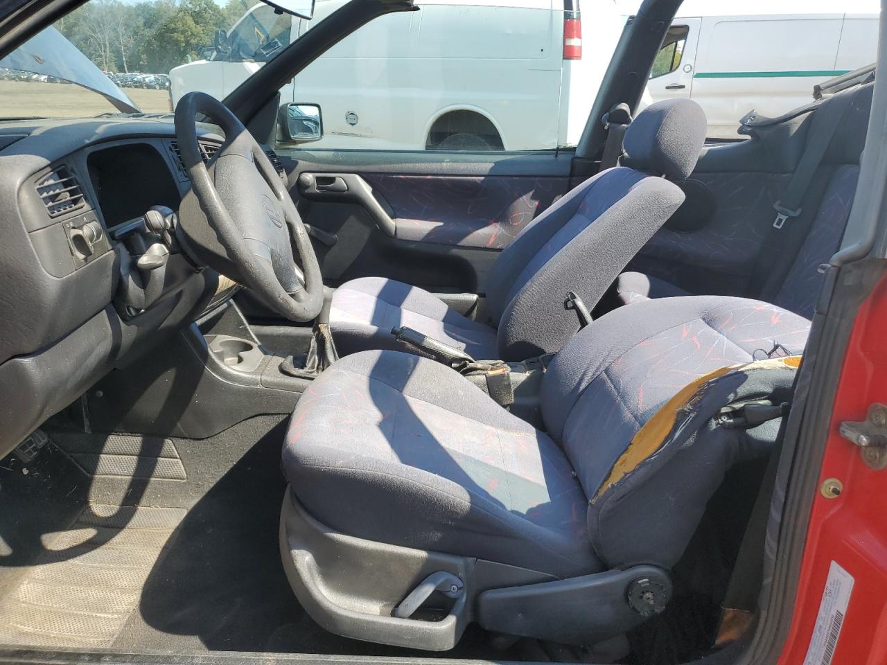 1997 Volkswagen Cabrio Черный vin: 3VWAA81E9VM810092