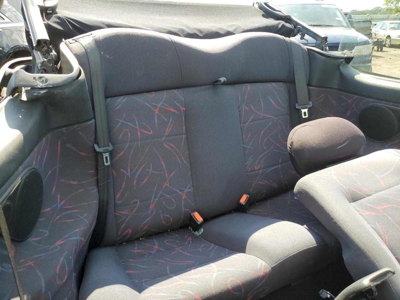 1997 Volkswagen Cabrio Черный vin: 3VWAA81E9VM810092