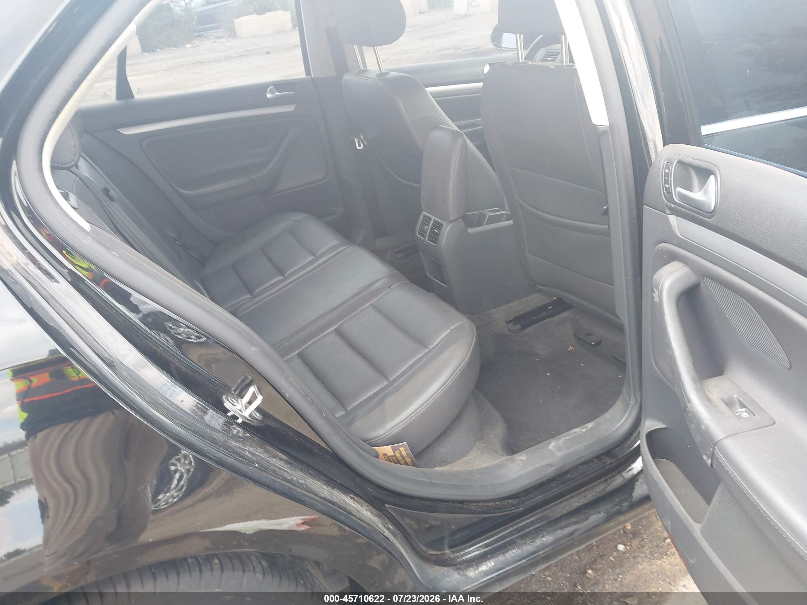 2006 Volkswagen Jetta 2.0t Black vin: 3VWAJ71K66M655342