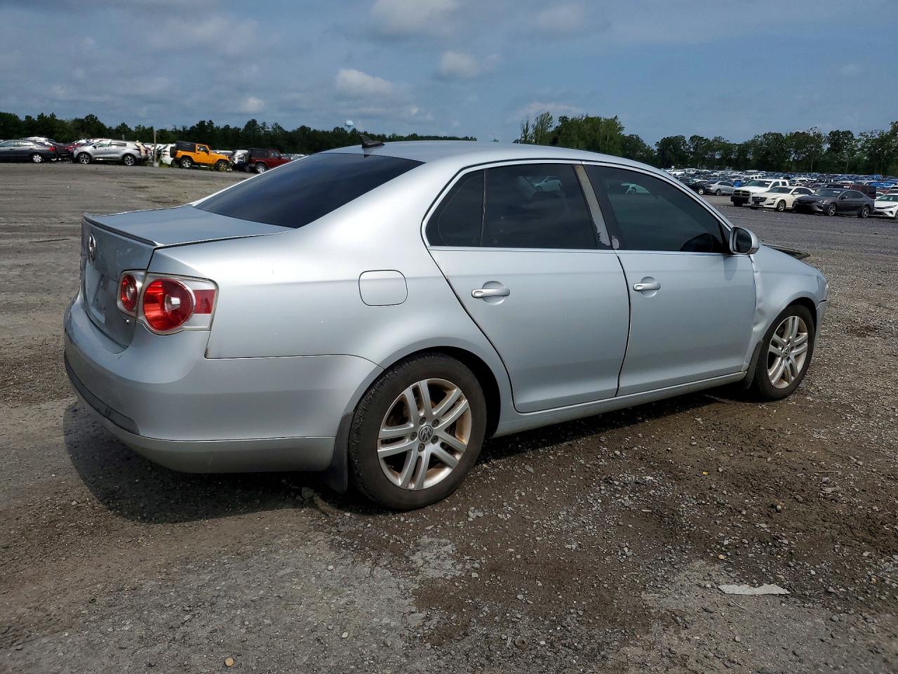 2009 Volkswagen Jetta Tdi Silver vin: 3VWAL71K19M051115