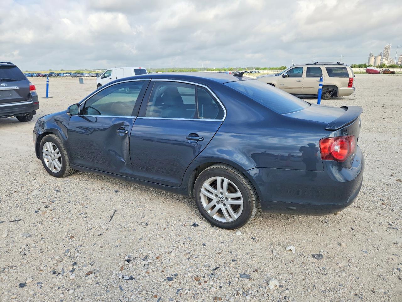 2009 Volkswagen Jetta Tdi Blue vin: 3VWAL71K69M160945