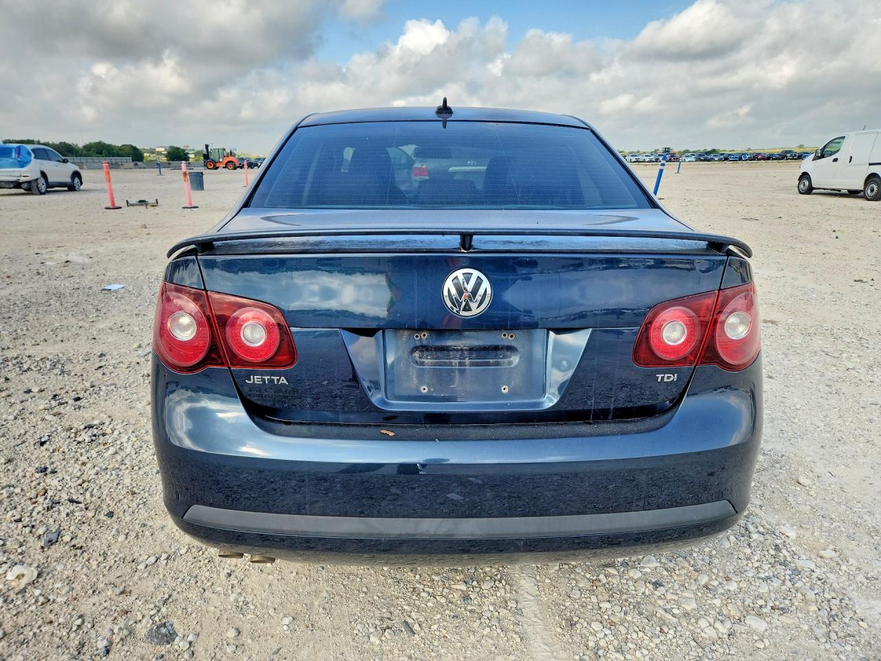 2009 Volkswagen Jetta Tdi Blue vin: 3VWAL71K69M160945