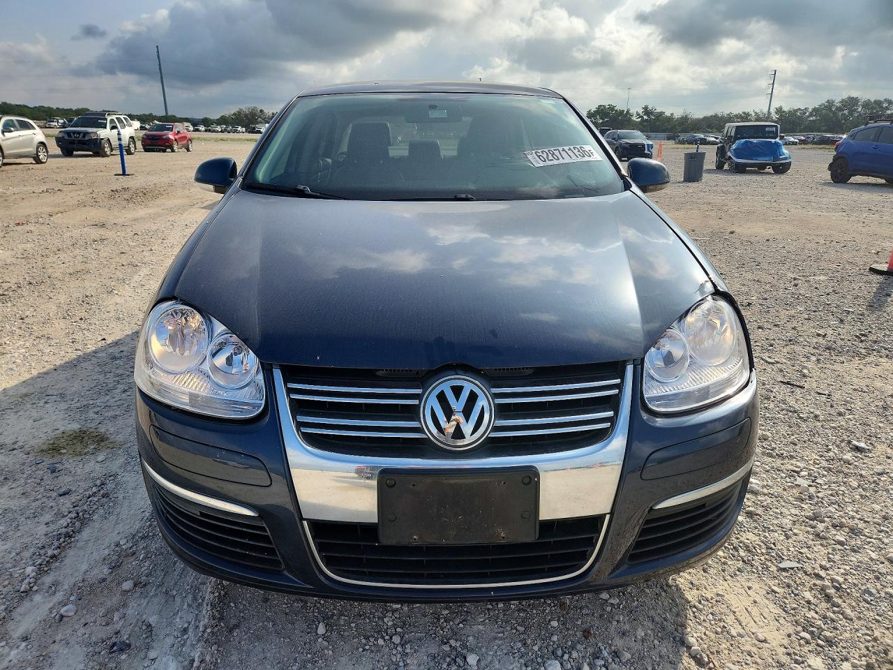 2009 Volkswagen Jetta Tdi Blue vin: 3VWAL71K69M160945