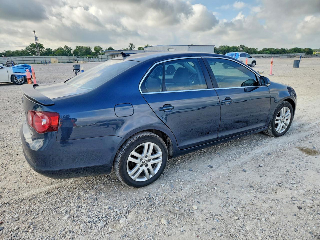 2009 Volkswagen Jetta Tdi Blue vin: 3VWAL71K69M160945
