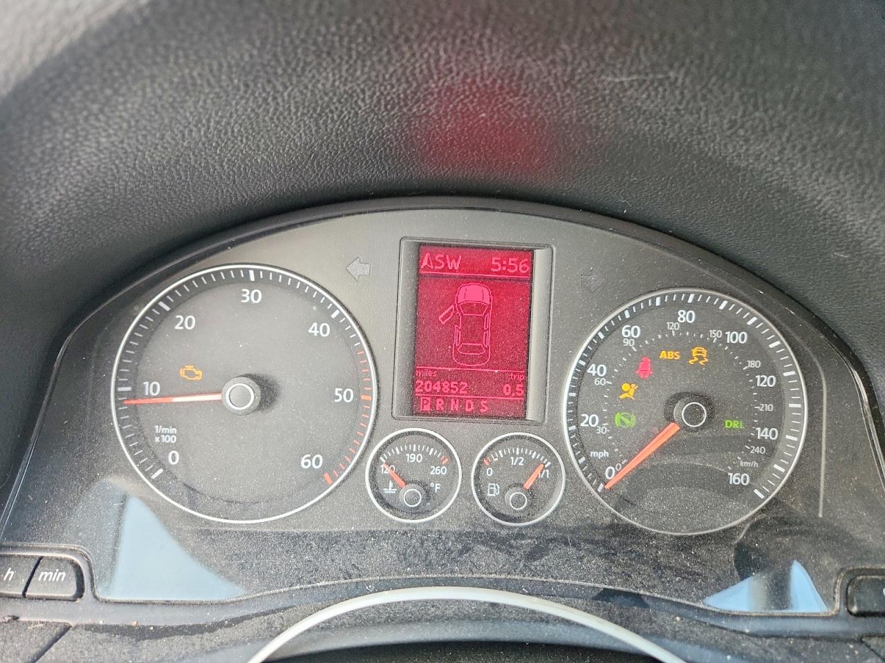 2009 Volkswagen Jetta Tdi Blue vin: 3VWAL71K69M160945